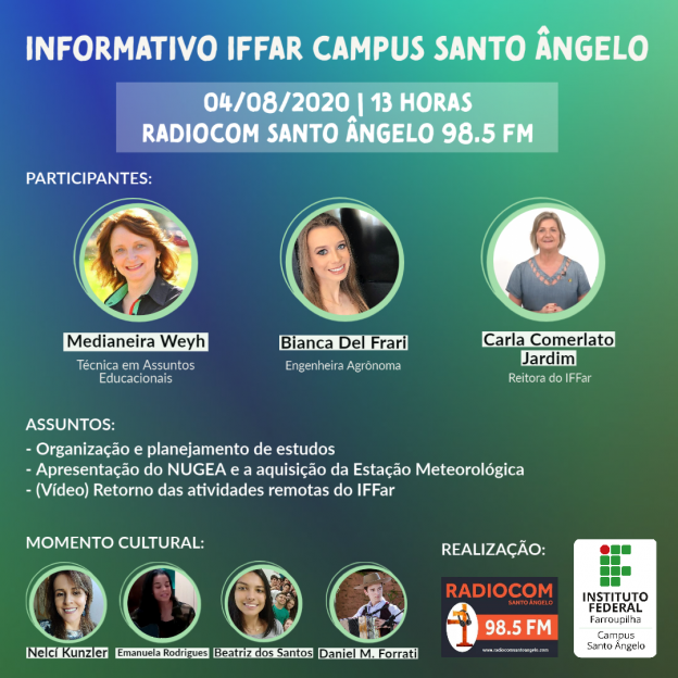 04.08.20 Informativo IFFar SAN