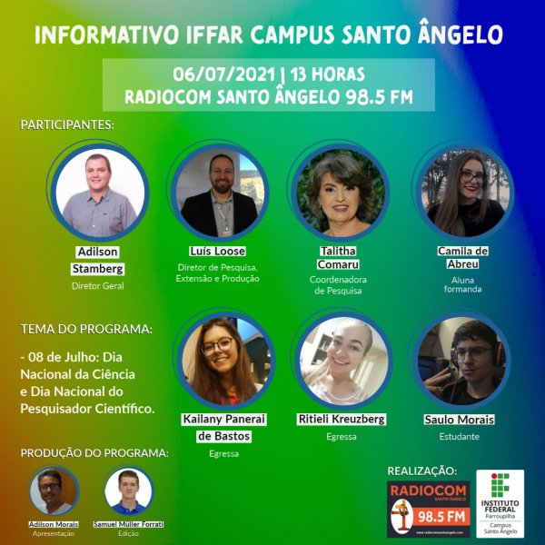 06.07.21 Informativo IFFar SAN