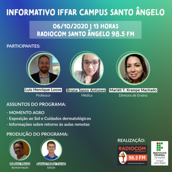 06.10.20 Informativo IFFar SAN