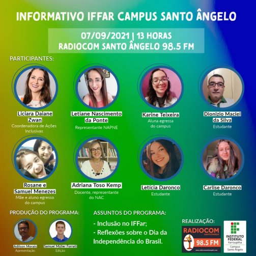 07.09.21 Informativo IFFar SAN