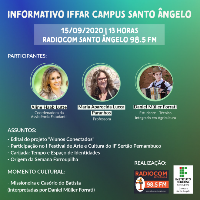 15.09.20 Informativo IFFar SAN