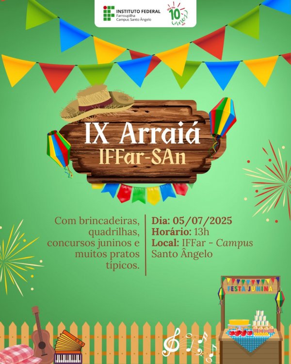 Festa junina 2025 nova data