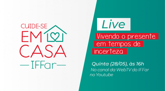 Noticia em casa live Vivendo o presente 01