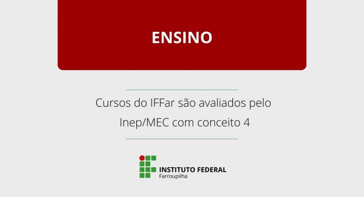 avaliaçãocursosIFFar27052022notícia