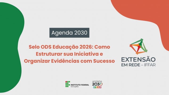 liveSeloODSProex notícia09072026