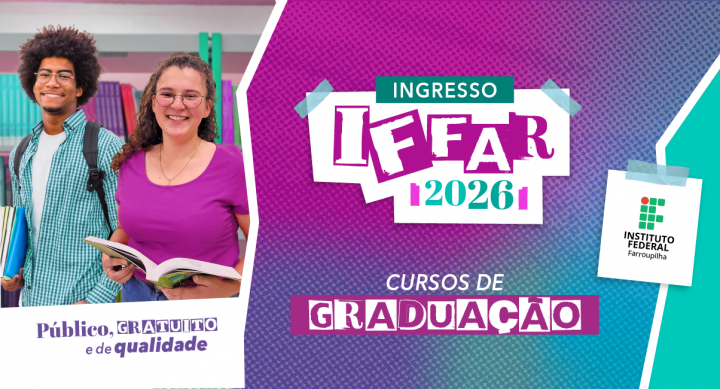Processo Seletivo Graduação 2026 IFFar Campus Santo Ângelo
