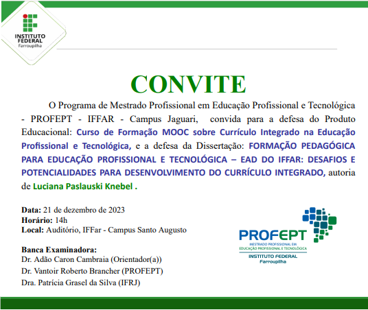 Convite Defesa Banca Luciana T5