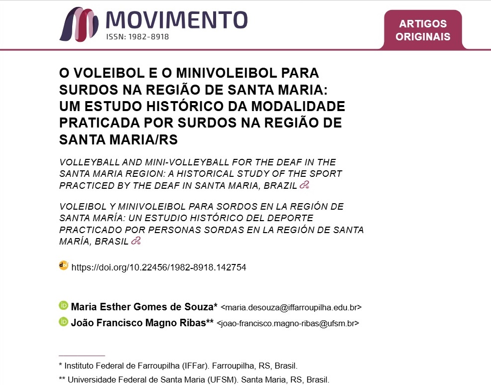 Artigo Maria Esther