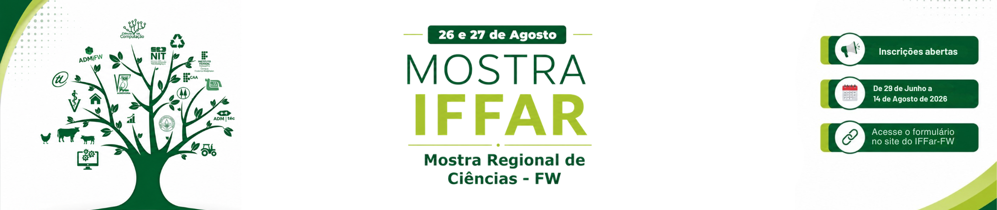 Banner Mostra de Ciências