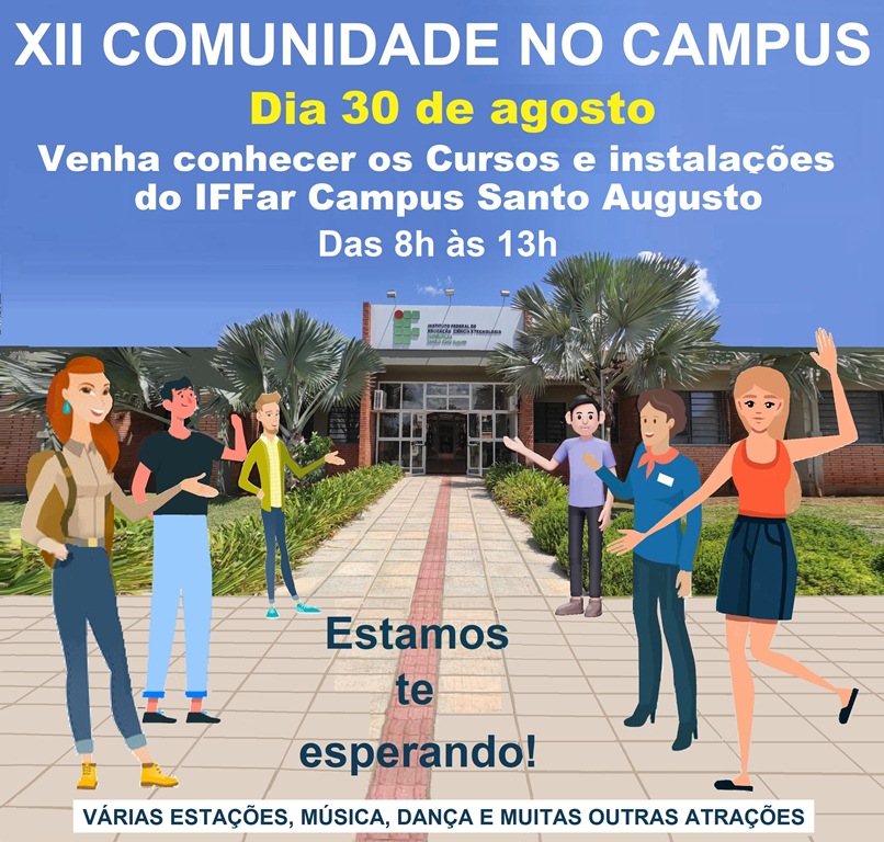 Comunidade no Campus 2022 com atrações na base 