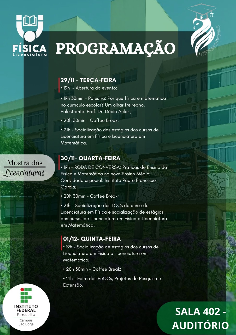 Programação geral