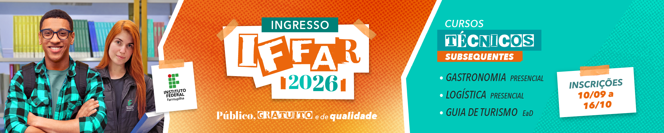 Processo Seletivo Subsequente 2026