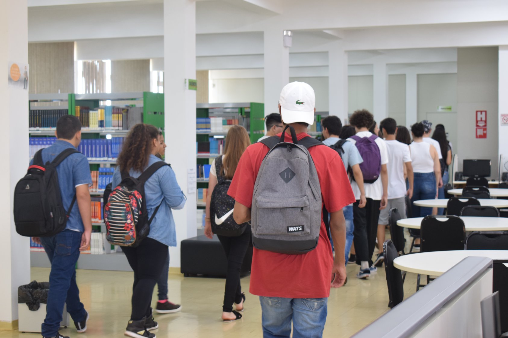 Tour no Campus aos alunos do Integrado