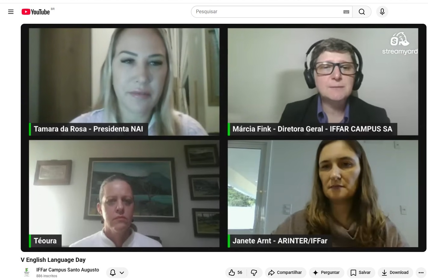 V English Language Day 1