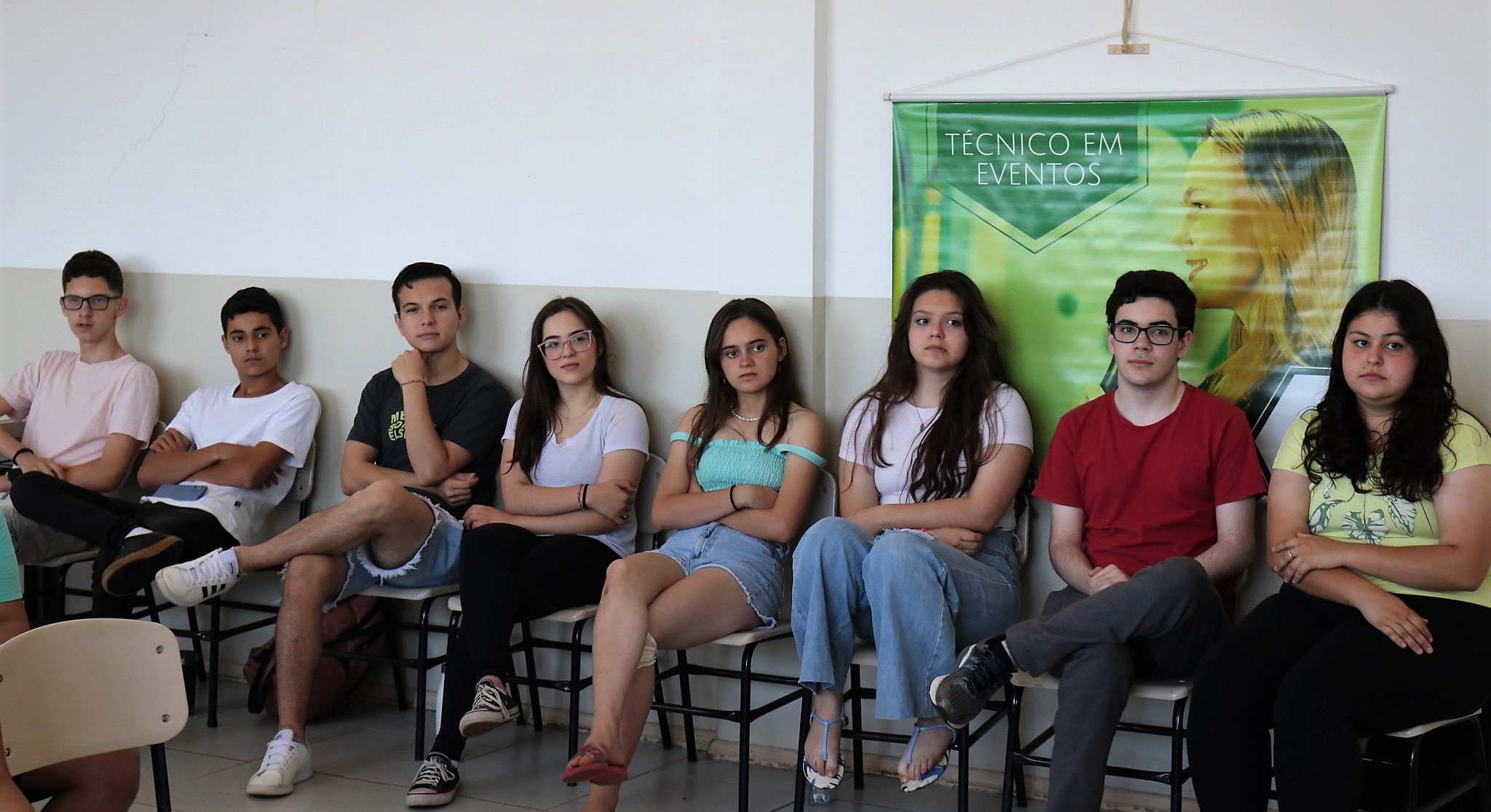 alunos monitores do projeto