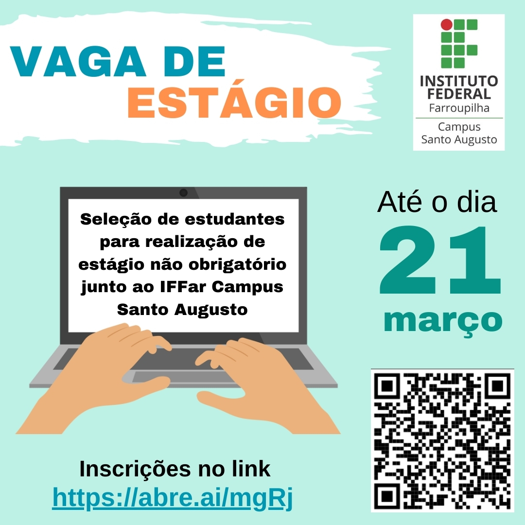 arte VAGA DE ESTÁGIO