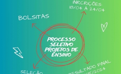 Seleção de bolsistas para projetos de ensino