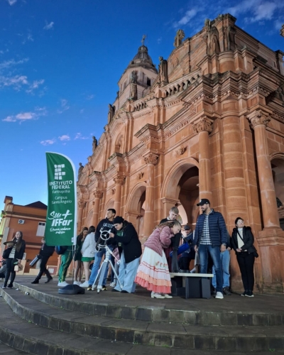 Clube de Astronomia do IFFar-San encanta público no Cidade das Tortas