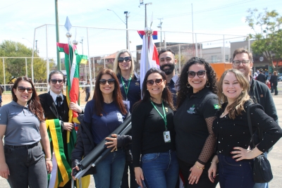 Campus Uruguaiana participa do desfile de 7 de Setembro 