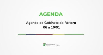 Agenda do Gabinete da Reitora