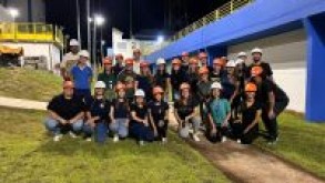 Estudantes de Química Industrial do IFFar Panambi visitam Estação de Tratamento de Água da Corsan Click to enlarge image corsan 2.jpeg
