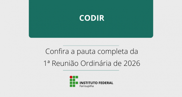 Codir realiza 1ª Reunião Ordinária de 2026 na próxima quarta (11) 1reuniãocodir notícia06032026