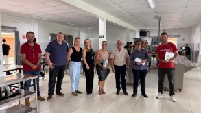 Direção do IFFar – Campus Santo Augusto se reúne com representantes do poder legislativo municipal 3 Visita ao Campus Vereadores