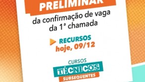 Recursos da Confirmação de Vaga do PS Subsequente é hoje! Recursos da Confirmação de Vaga do PS Subsequente é hoje!