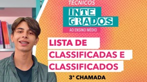 3º chamada para Cursos Técnicos Integrados: Confirmação de vaga vai de 12 a 16/01 3º chamada para Cursos Técnicos Integrados: Confirmação de vaga vai de 12 a 16/01