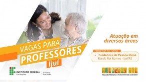 IFFar seleciona professores para curso de Cuidadora de Pessoa Idosa em Ijuí IFFar seleciona professores para curso de Cuidadora de Pessoa Idosa em Ijuí